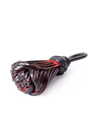 Borla decorativa negra y roja