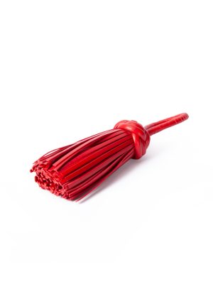Borla decorativa roja