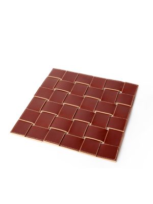 Centro de mesa marrón