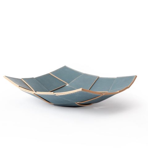 vaciabolsillos azul piel