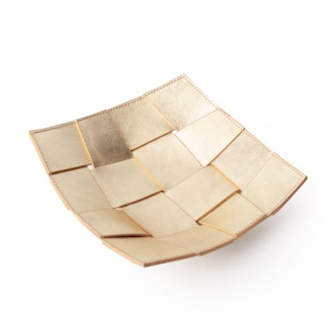 Vaciabolsillos dorado