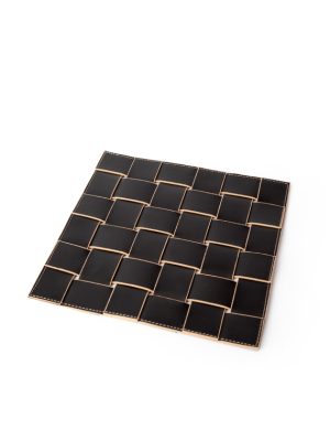 Centro de mesa negro